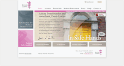 Desktop Screenshot of ecclesclinic.ie